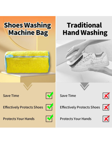 Bolsa de Limpieza de Zapatos EVERSHIO XX-Large Amarilla