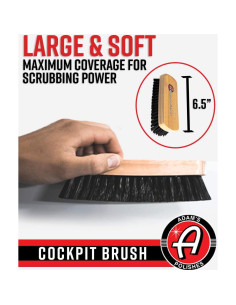 Cepillo de Limpieza Adam's Polishes para Automóviles - Suave y Efectivo 2