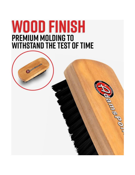 Cepillo de Limpieza Adam's Polishes para Automóviles - Suave y Efectivo