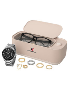 Limpiador Ultrasónico Portátil INDCAN para Joyería y Gafas 600ml
