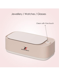 Limpiador Ultrasónico Portátil INDCAN para Joyería y Gafas 600ml 2