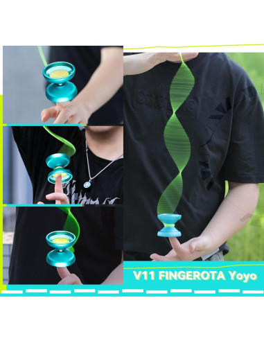 Yo-Yo Profesional V11 MagicYoyo + K1 para Principiantes