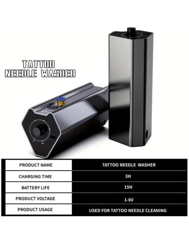 Limpiador de Agujas de Tatuaje TAIDU XZQ-3 Automático 0.77 kg