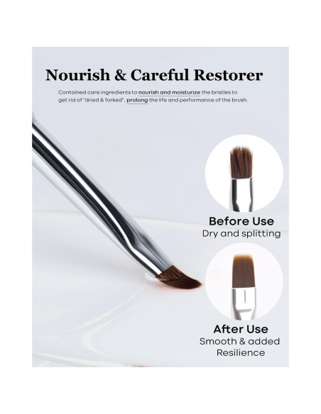 Limpiador y Restaurador de Pinceles Modelones 80ml - Gel y Acrílico