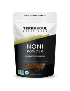 Polvo de Fruta Noni Orgánico Terrasoul Superfoods 454g