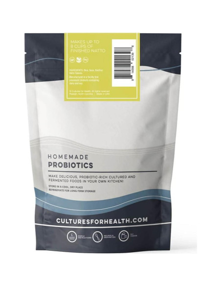 Esporas de Inicio de Natto Cultures For Health - 4 Paquetes