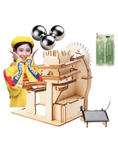 Carrera de Canicas de Madera Dongguan PZ-034 Solar STEM