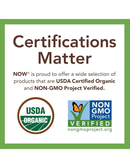 Polvo de Cacao Crudo Orgánico NOW Foods 340g Sabor Rico