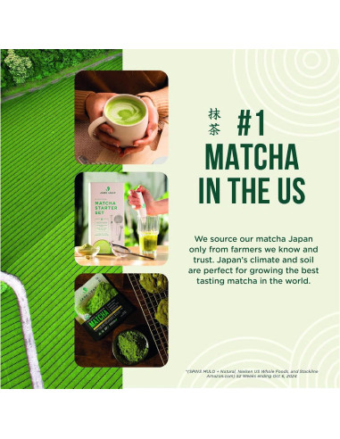 Matcha Orgánico Premium Jade Leaf 150g - Grado Ceremonial