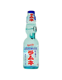 Bebida Carbonatada Ramune Original Shirakiku 200ml - 8 Botellas