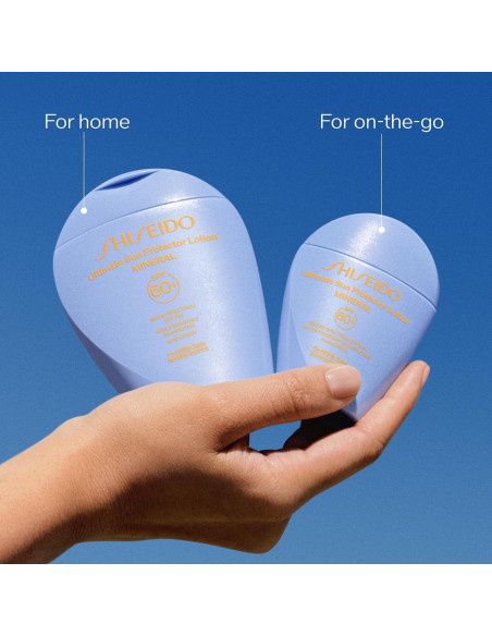 Protector Solar Mineral Shiseido SPF 60+ 50mL - Transparente