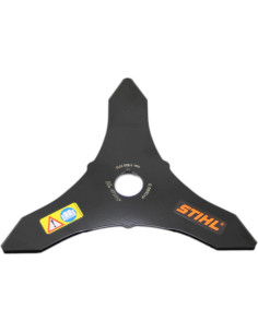 Cuchilla de Acero para Matorrales Stihl 4112 713 4100 25.4mm 2