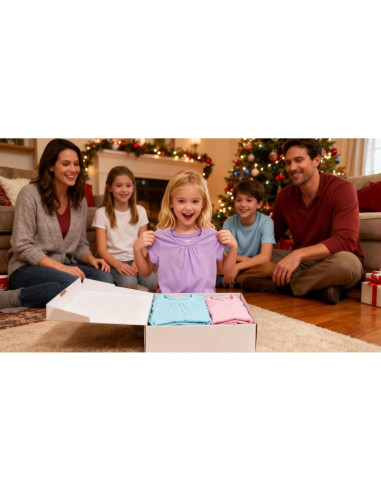 Camisetas de Manga Corta para Niñas Bienzoe - Paquete de 3, Secado Rápido, 7-8 Años