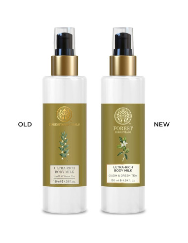 Leche Corporal Ultra Rica Forest Essentials 130ml Oudh Té Verde