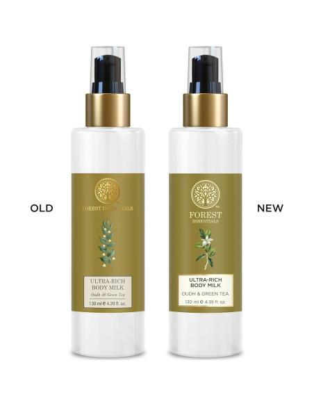 Leche Corporal Ultra Rica Forest Essentials 130ml Oudh Té Verde