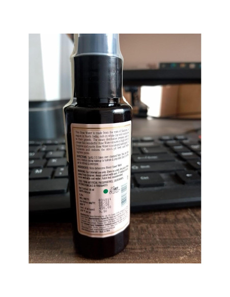 Agua de Rosa Pura Orgánica Kama Ayurveda 50ML - Astringente Natural