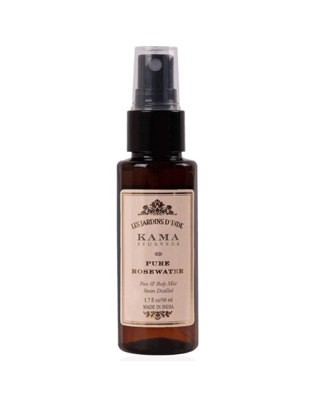 Agua de Rosa Pura Orgánica Kama Ayurveda 50ML - Astringente Natural