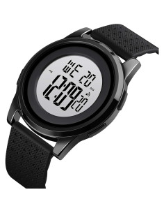 Reloj Digital Ultra Delgado YUINK Impermeable Unisex 42mm 2