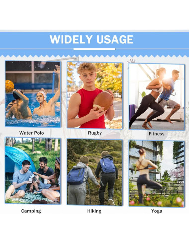 Bolsa de Deporte KAEGREEL Malla Negra 44x39 cm para Gimnasio