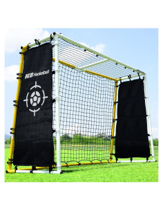 Rebotador de Fútbol Haokelball 4-en-1 1.83x1.22m con Red de Gol