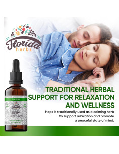 Tintura de Lúpulo Orgánica Florida Herbs 59.15 ml - Sin OGM 2