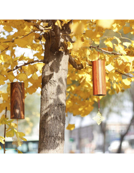 Campana de Viento de Bambú Mowind 164x64mm Sacro