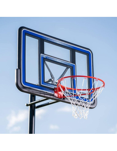 Aro de Baloncesto Portátil Lifetime 44" Ajustable 2.44-3.05m