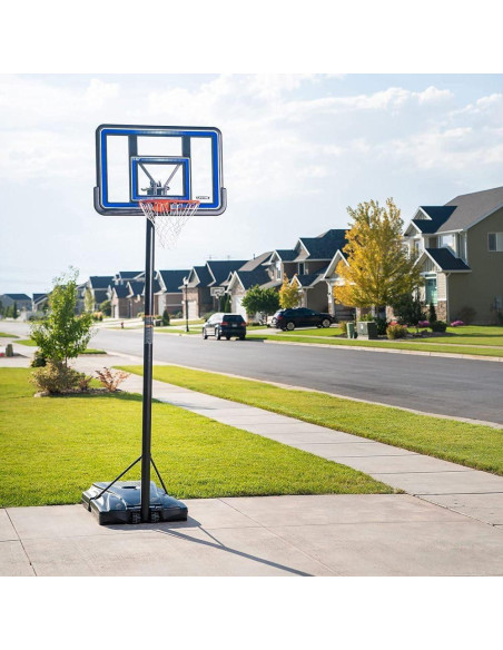 Aro de Baloncesto Portátil Lifetime 44" Ajustable 2.44-3.05m