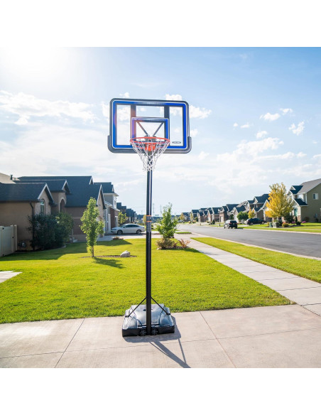 Aro de Baloncesto Portátil Lifetime 44" Ajustable 2.44-3.05m