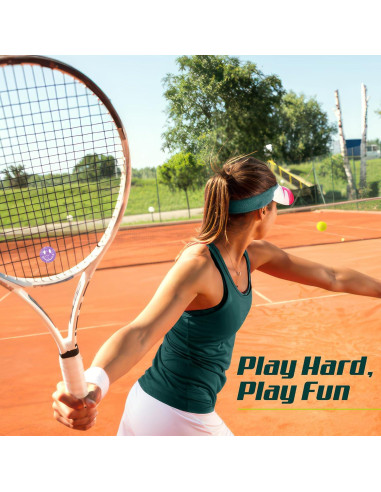 Amortiguador de Raqueta de Tenis TRESSIS Brillo Púrpura x2