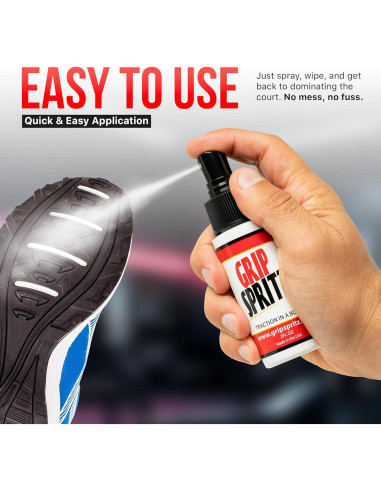 Grip Spritz - Spray para agarre de zapatos de baloncesto - 2 botellas