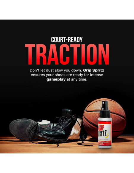 Grip Spritz - Spray para agarre de zapatos de baloncesto - 2 botellas
