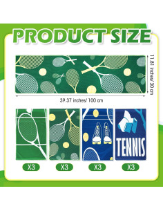 Toallas Enfriadoras de Microfibra HunnmingRe 12 Piezas 101.6x30.5cm 2