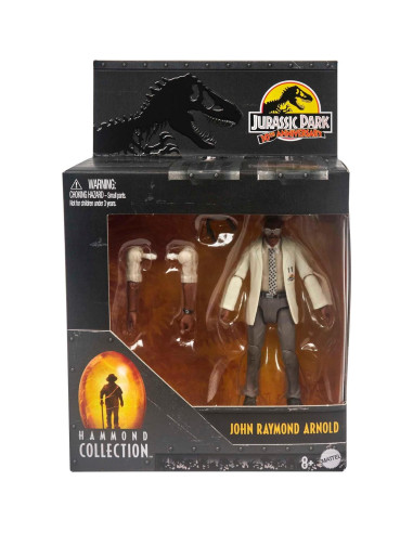 Figura de acción Ray Arnold Mattel Jurassic Park 9.5 cm