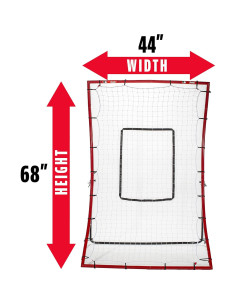 Red de Rebote de Béisbol Franklin Sports 68x44 cm - Entrenador de Fildeo 2