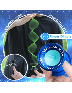 Yoyo Profesional MAGICYOYO V11 Doble Propósito + Accesorios 2