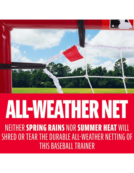Red de Rebote de Béisbol Franklin Sports 68x44 cm - Entrenador de Fildeo