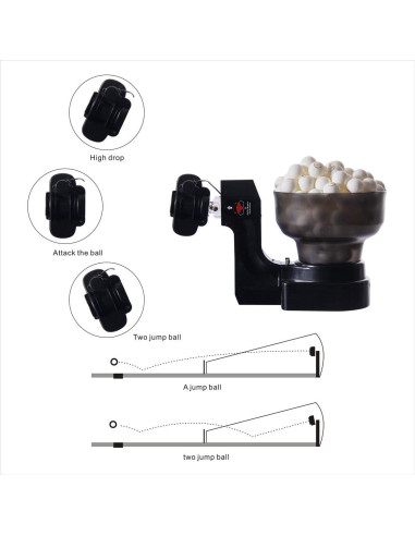Máquina de Pelotas de Ping Pong Suz S101 para Entrenamiento