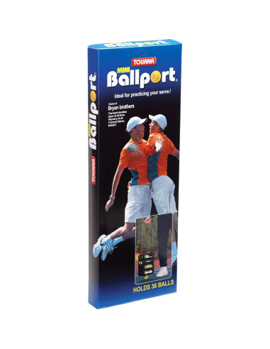 Recogedor de Pelotas de Tenis Tourna Ballport Rojo 36 Pelotas