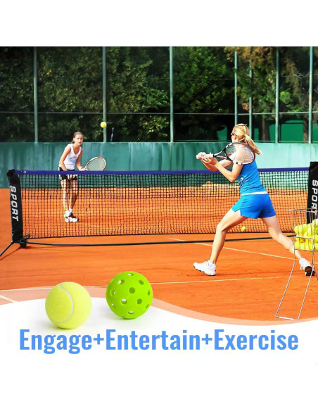 Set de Red Portátil JETOLAKQ para Pickleball y Voleibol