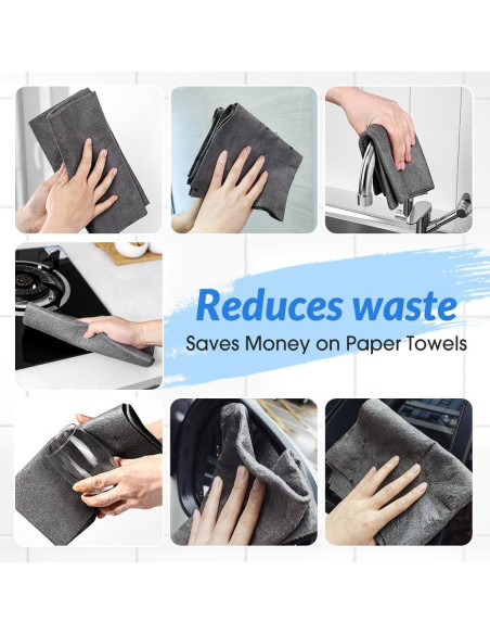 Paño Mágico Multifuncional Mucpad 30x30 cm 5 Piezas Microfibra