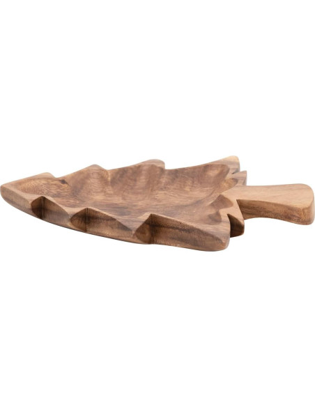 Cuenco decorativo en forma de árbol de Navidad Creative Co-Op 25.4x22.9 cm