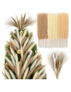 137 Piezas Decoración de Hierba Pampas Secas VioraWhite