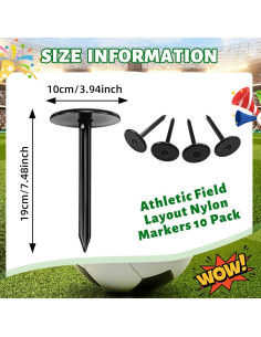 Kit de Marcadores de Campo Soulchen XLN0064 - 10 Piezas 2