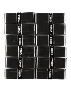 Overgrip Yonex Super Grap 30 Pack Negro/Blanco 0.6mm