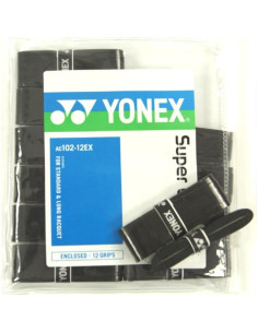 Overgrip Yonex Super Grap 30 Pack Negro/Blanco 0.6mm 2