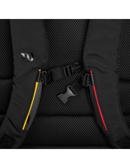 Mochila de Tenis Wilson Super Tour Pro Staff Negra