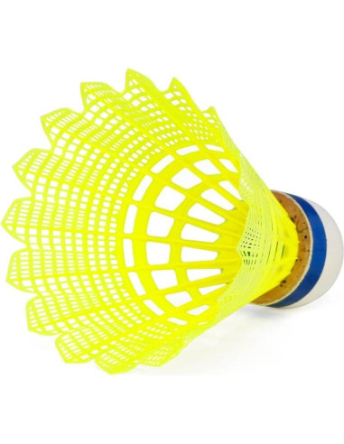 Shuttle de Nylon YONEX Mavis 2000 Amarillo 1/2 Docena