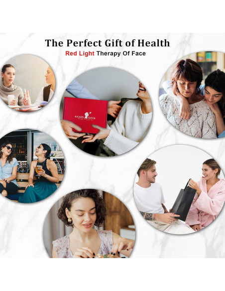 Lámpara de Terapia de Luz Roja Akarishin 120 LEDs Ajustable