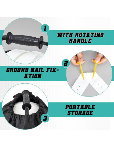 Cinta de Marcado de Campo Shimeyao 100 m para Deportes